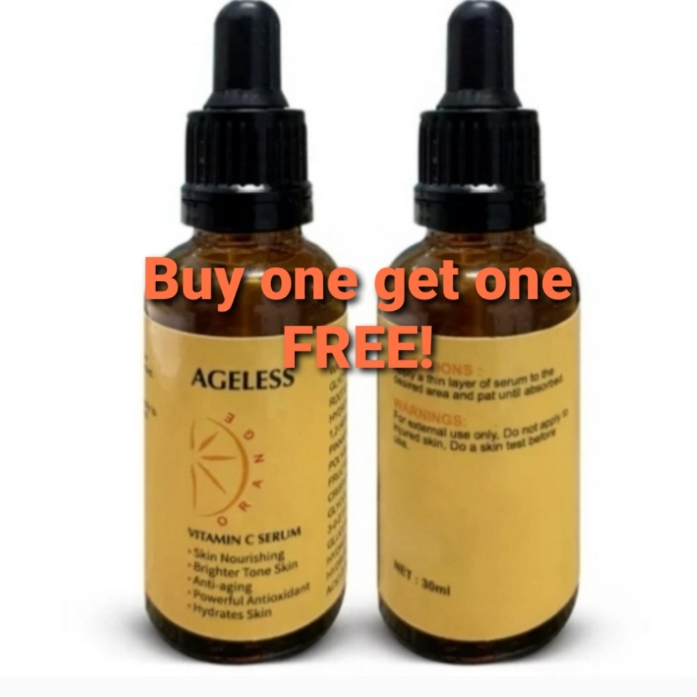 Vitamin C face serum Buy one get one FREE!